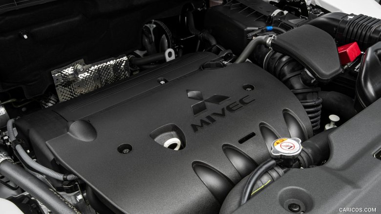 Моторный отсек мицубиси асх