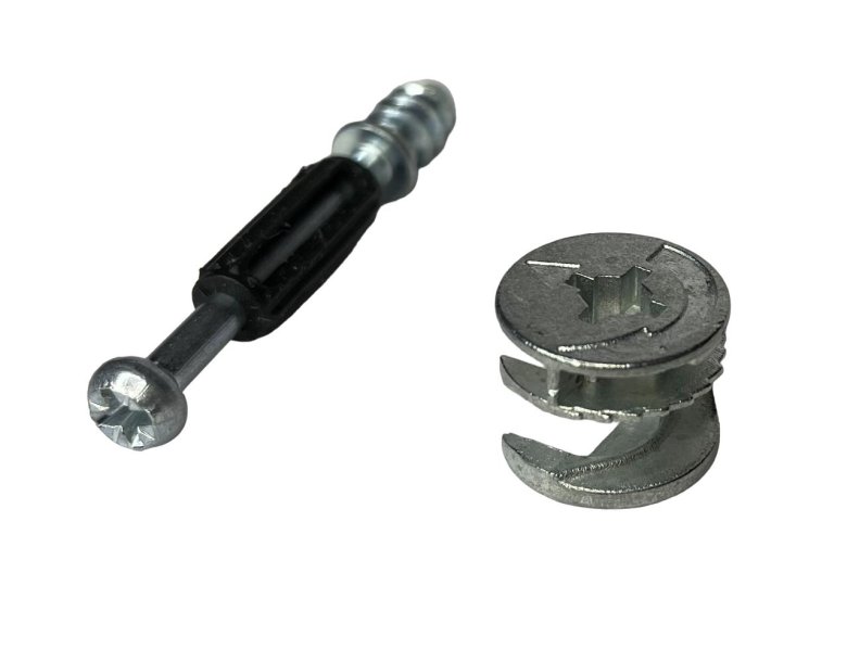 Стяжка эксцентриковая (комплект эксцентрик+шток саморез)