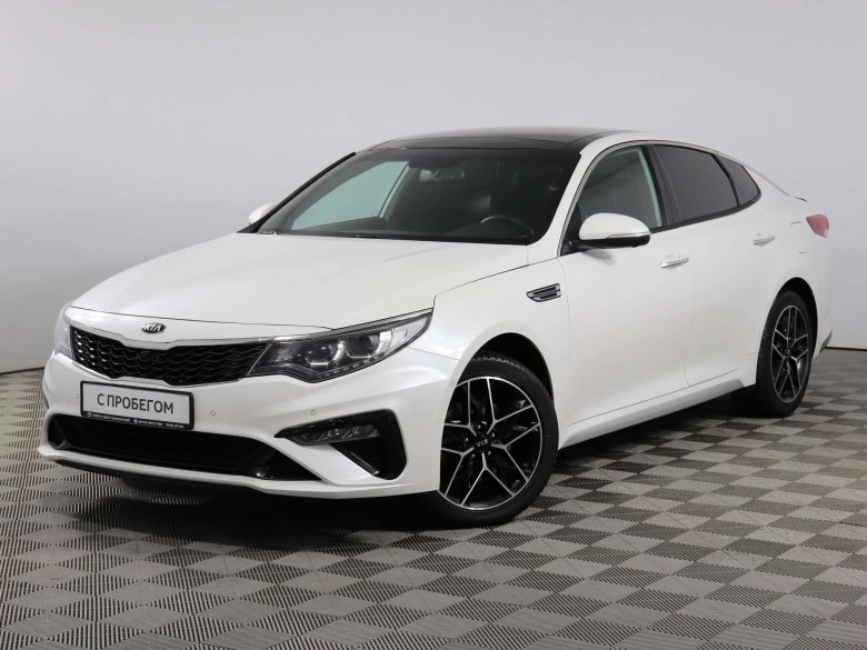 Киа оптима 2020 белая