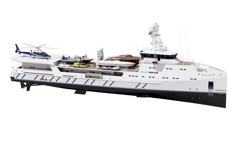 Яхта yacht support 7512-5