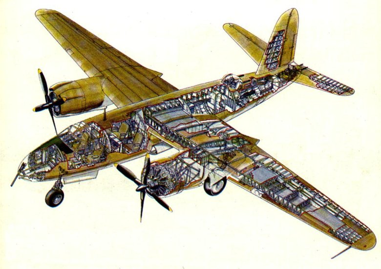 Компоновочная схема самолета
