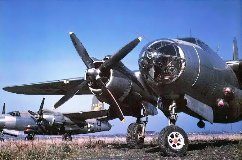 В 25 митчелл бомбардировщик