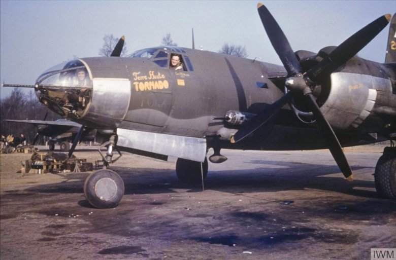 Б-26 бомбардировщик