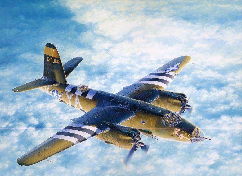 Самолёт martin b-26 marauder