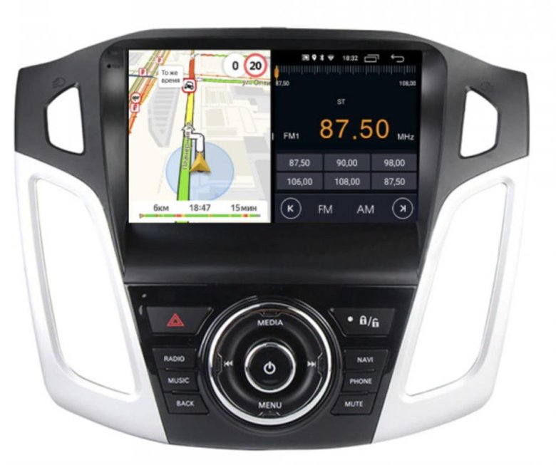 Штатная магнитола для ford focus