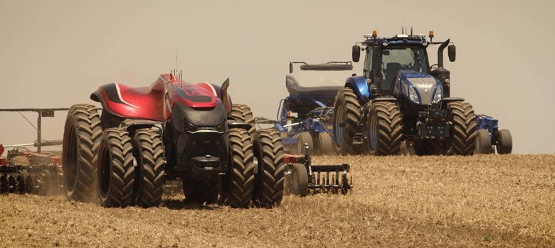 Беспилотный трактор case ih