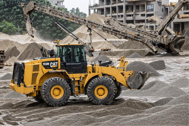 Погрузчик катерпиллер 966