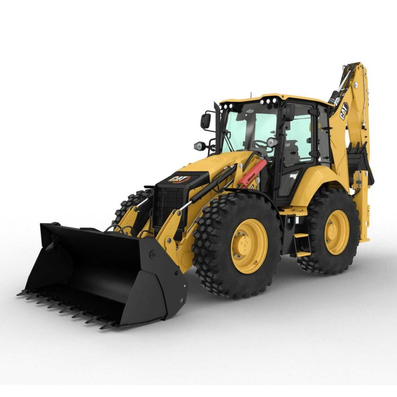 Экскаватор погрузчик катерпиллер 444