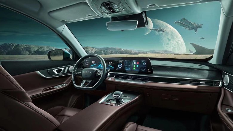 Chery tiggo 8 pro салон