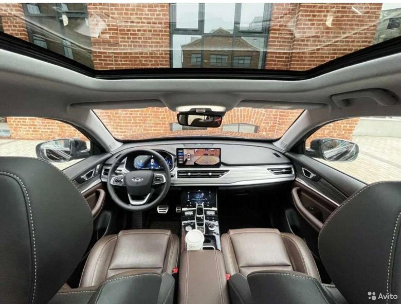 Chery tiggo 8 салон
