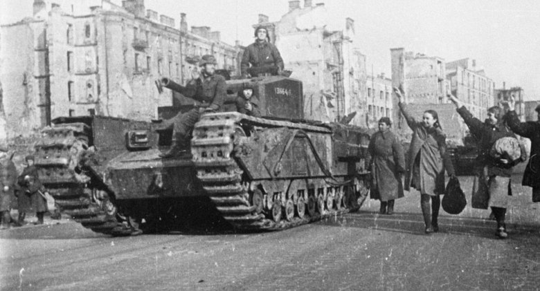 Танк черчилль в красной армии