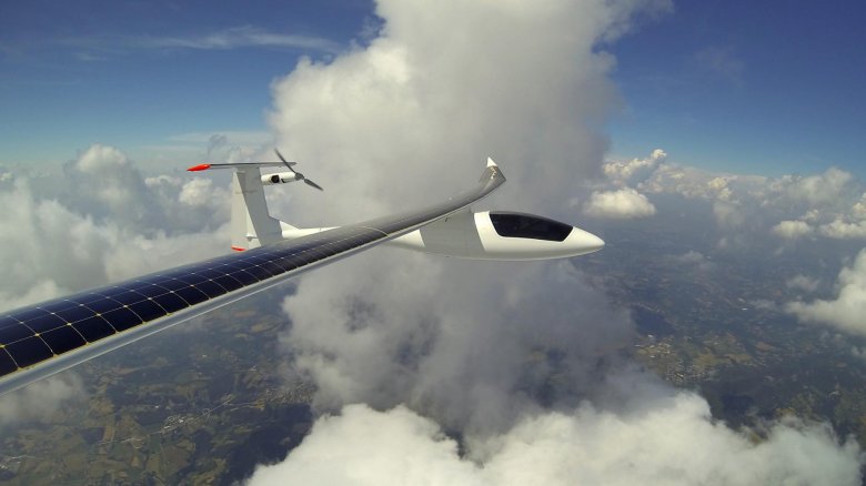 The falcon solar 1 airplane