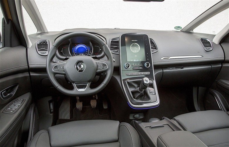 Renault grand scenic 2017 салон