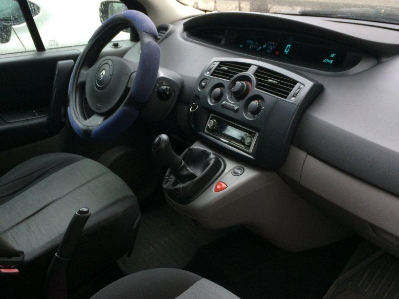 Рено scenic 2 салон