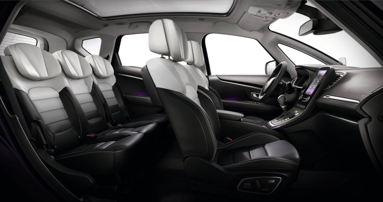 Renault grand scenic 2017 салон
