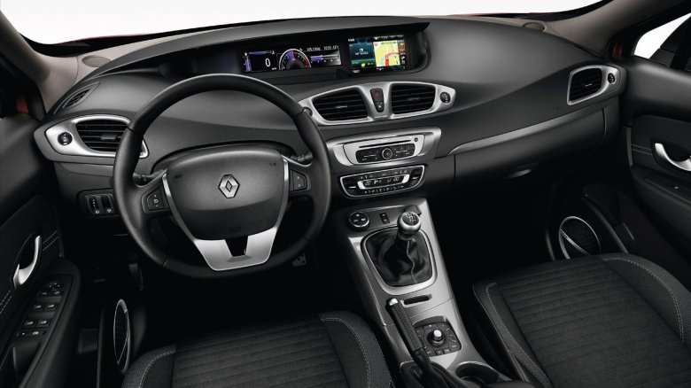 Renault scenic 2014 салон
