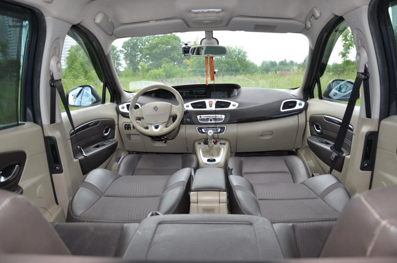 Renault grand scenic 2 салон