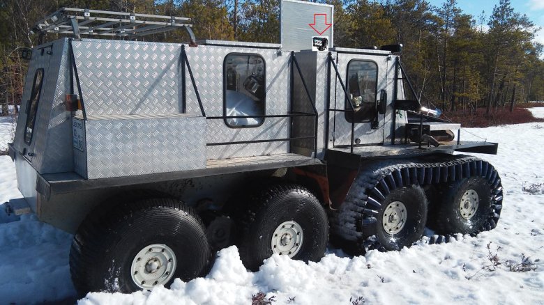 Снегоболотоход вепс вм 01