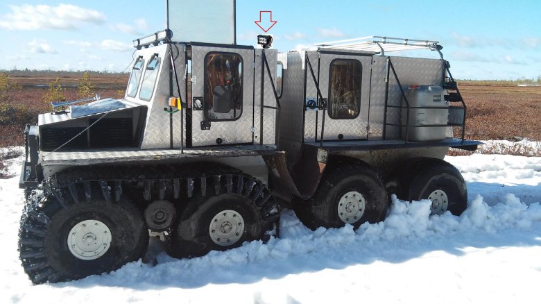 Вездеход болотоход