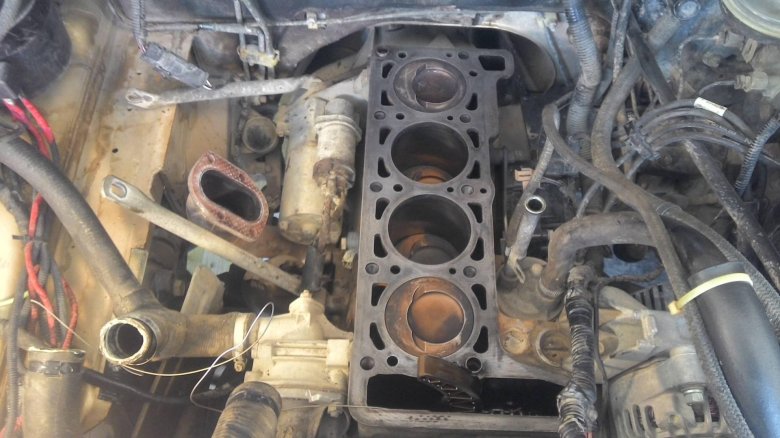 Замена прокладки гбц