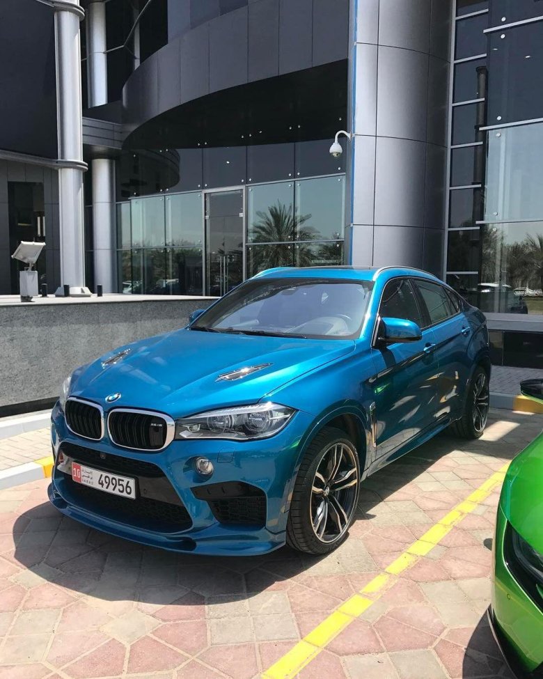 Бмв х6 бирюза