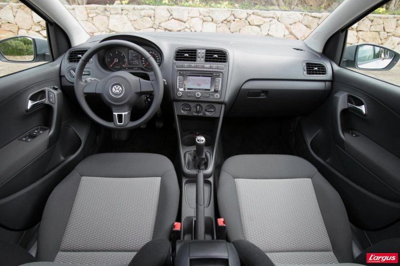 Volkswagen polo 2013 салон