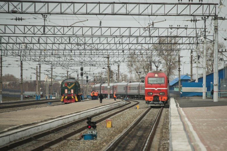 Станция омск пассажирский