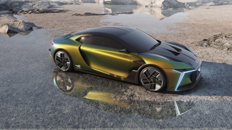 Машина ds e-tense