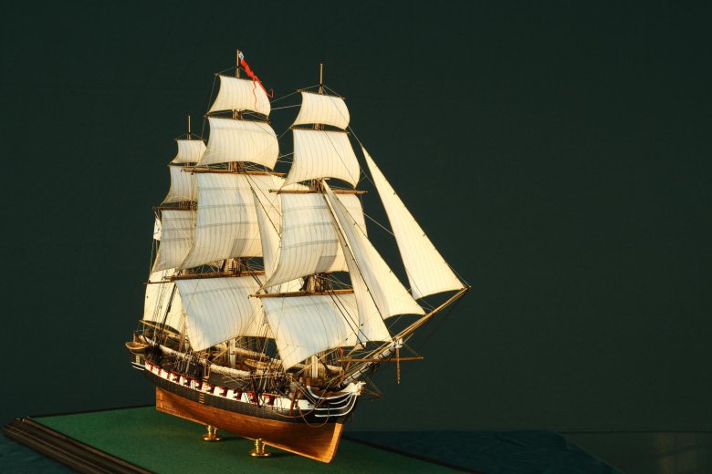 Шлюп парусный боевой корабль