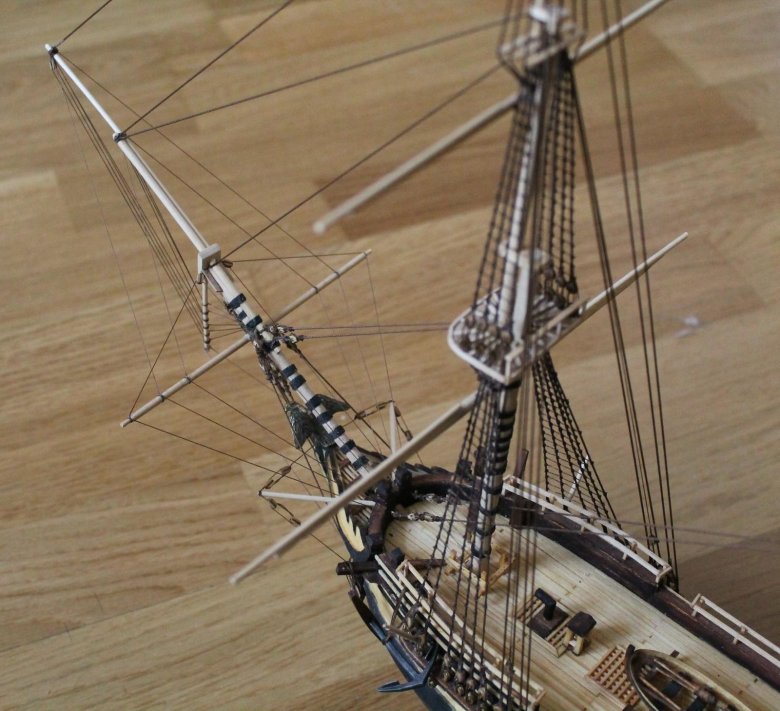 Бушприт брига меркурий