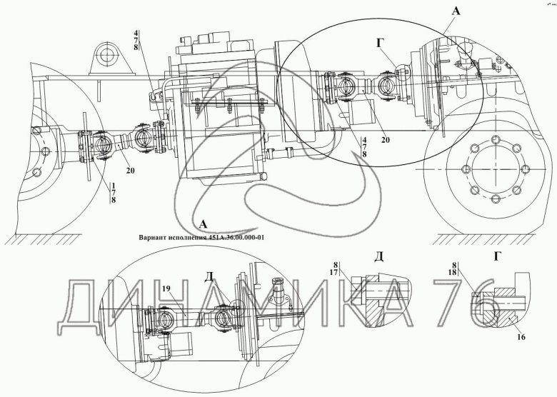 Тормозная система амкодор 451а