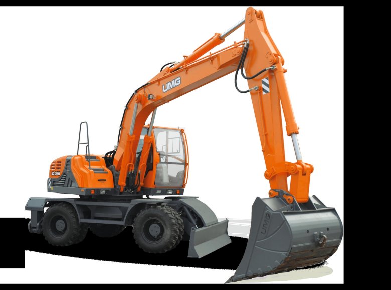 Umg экскаваторы колесный e210