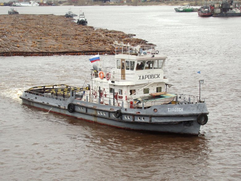 Буксир-толкач \ капитан рыбалко\