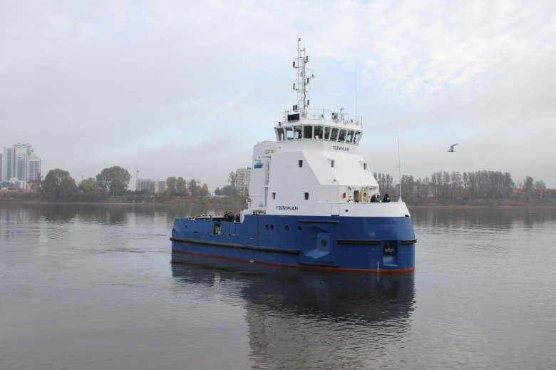 Буксир толкач толиман