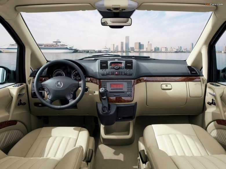 Mercedes benz vito салон