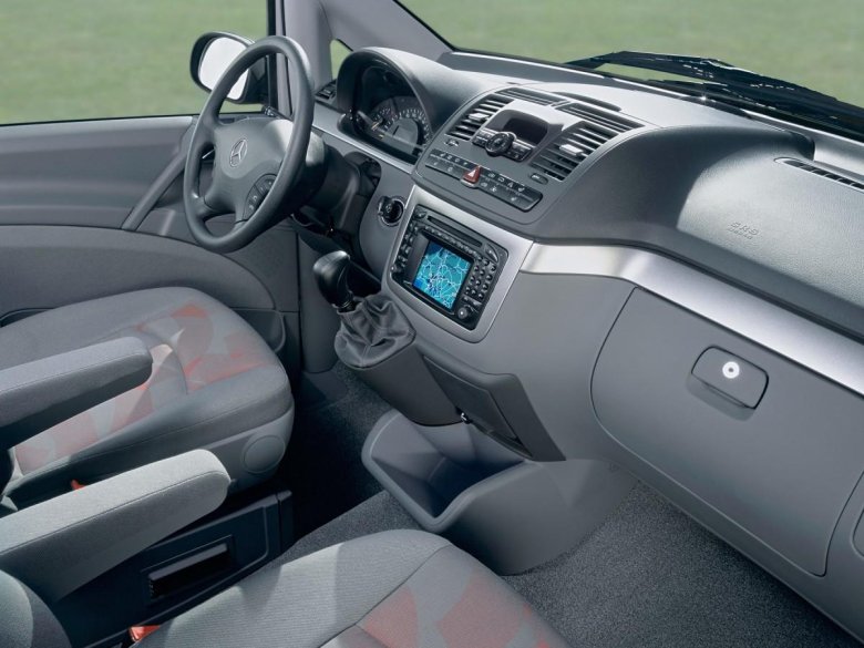 Mercedes benz vito 2008 салон
