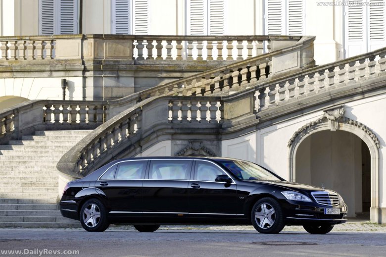 Mercedes maybach s600 pullman guard