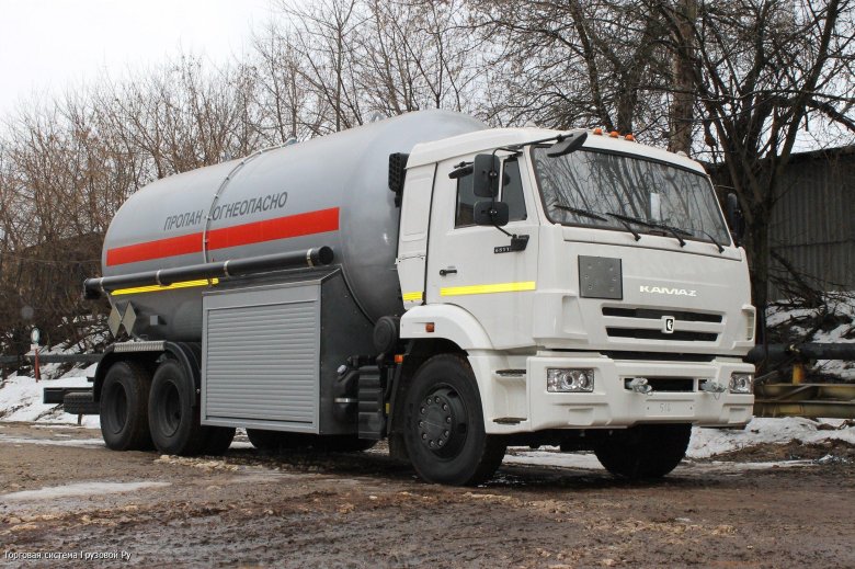 Камаз 65115 газовоз