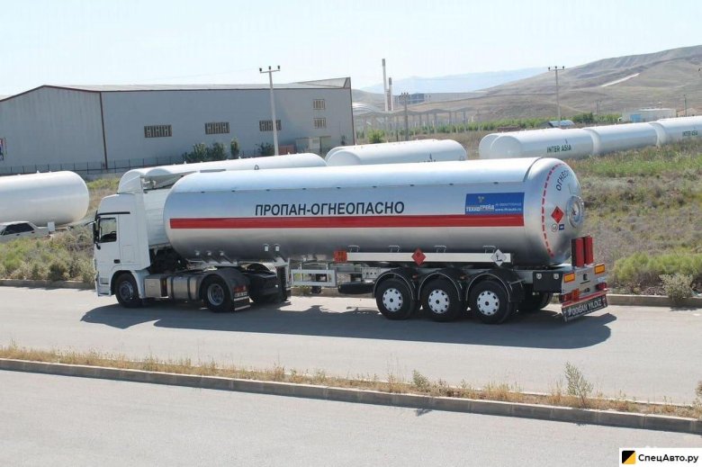 Автогазовоз спг