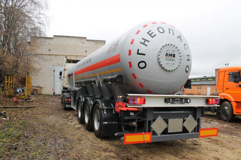 Полуприцеп-цистерна для сжиженных газов бцм-74