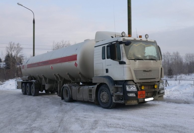 Газовоз вольво 6