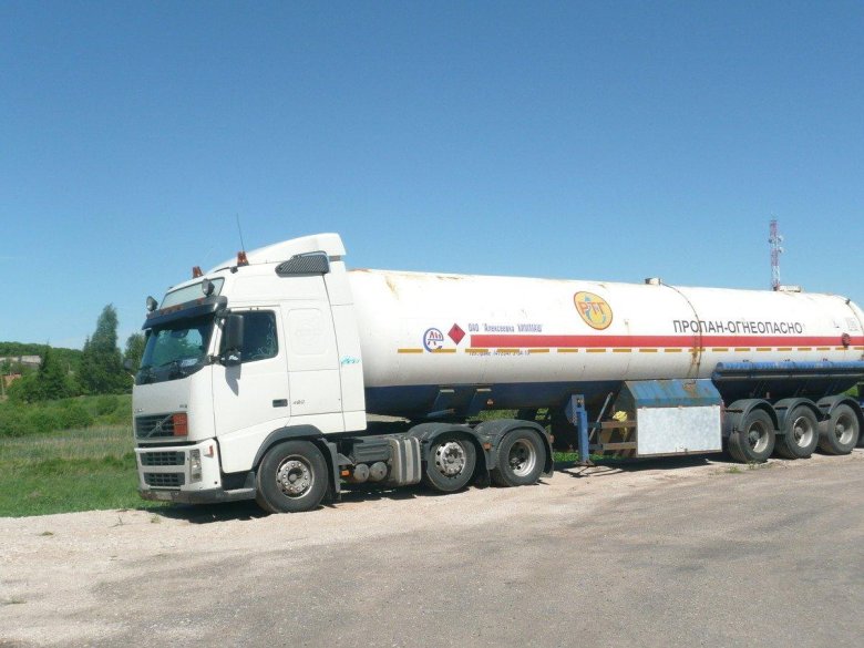 Volvo fh бензовоз