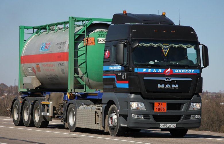 Man tgx паровоз