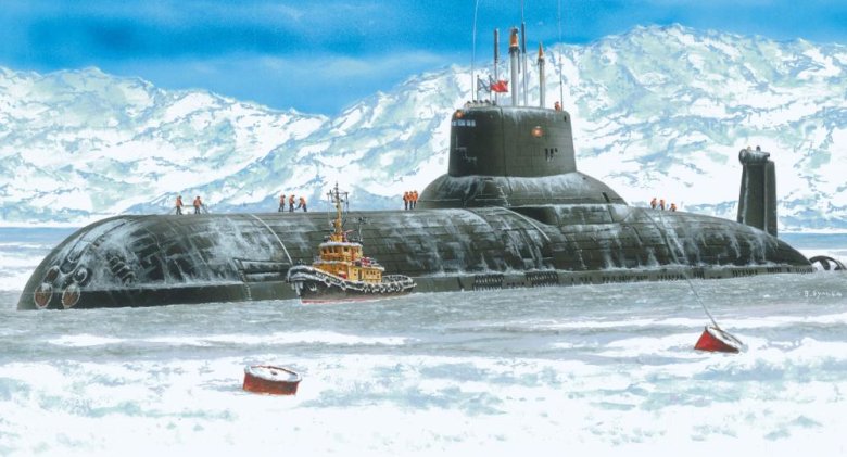 Моделист атомная подводная лодка баллистических