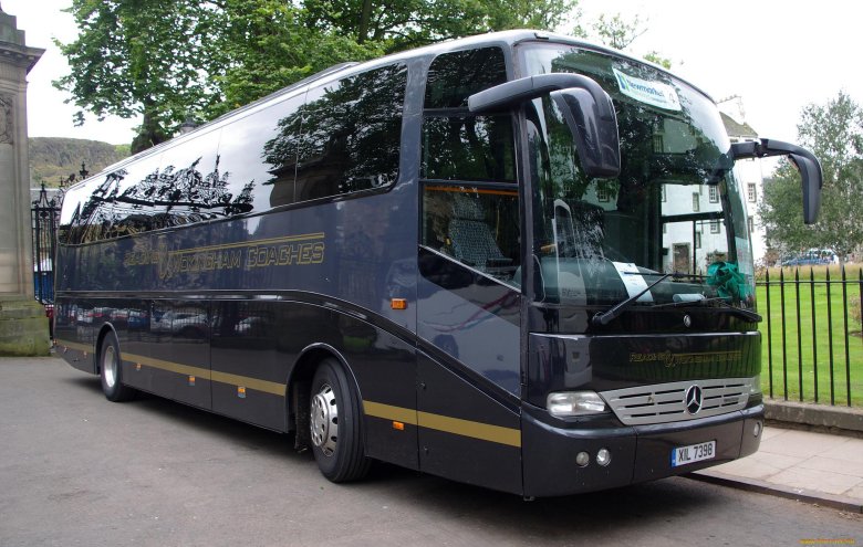 Туристический автобус мерседес бенц