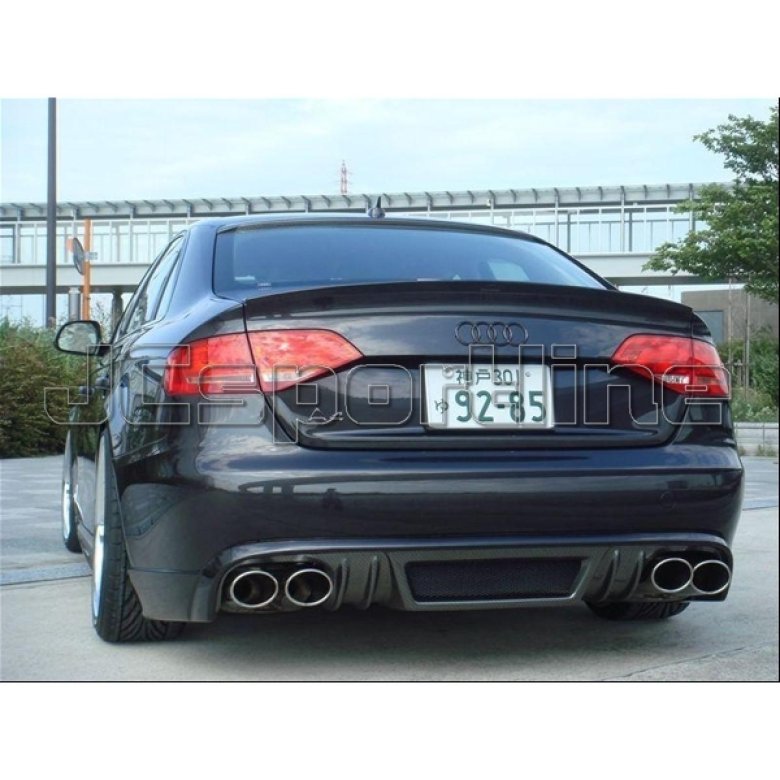 Спойлер audi a4 b8