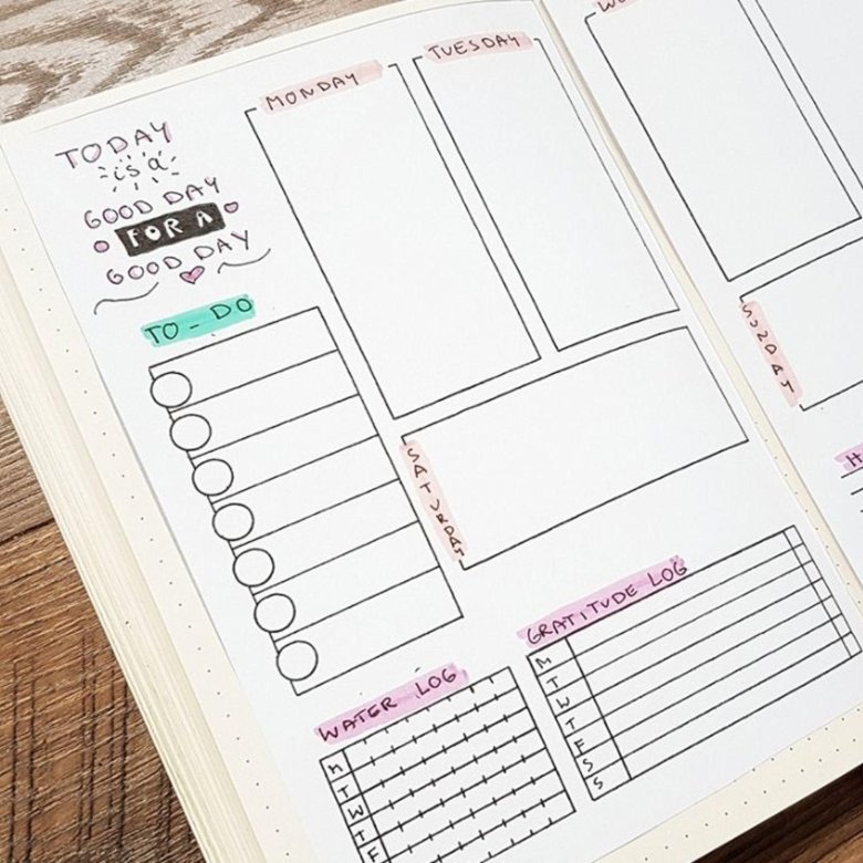 Планер bullet journal