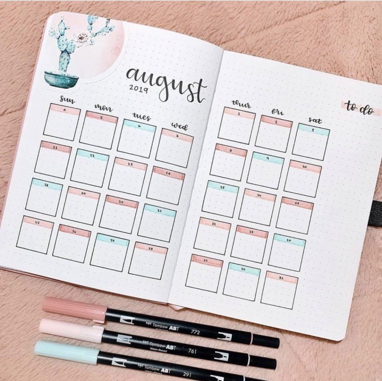 Bullet journal ideas
