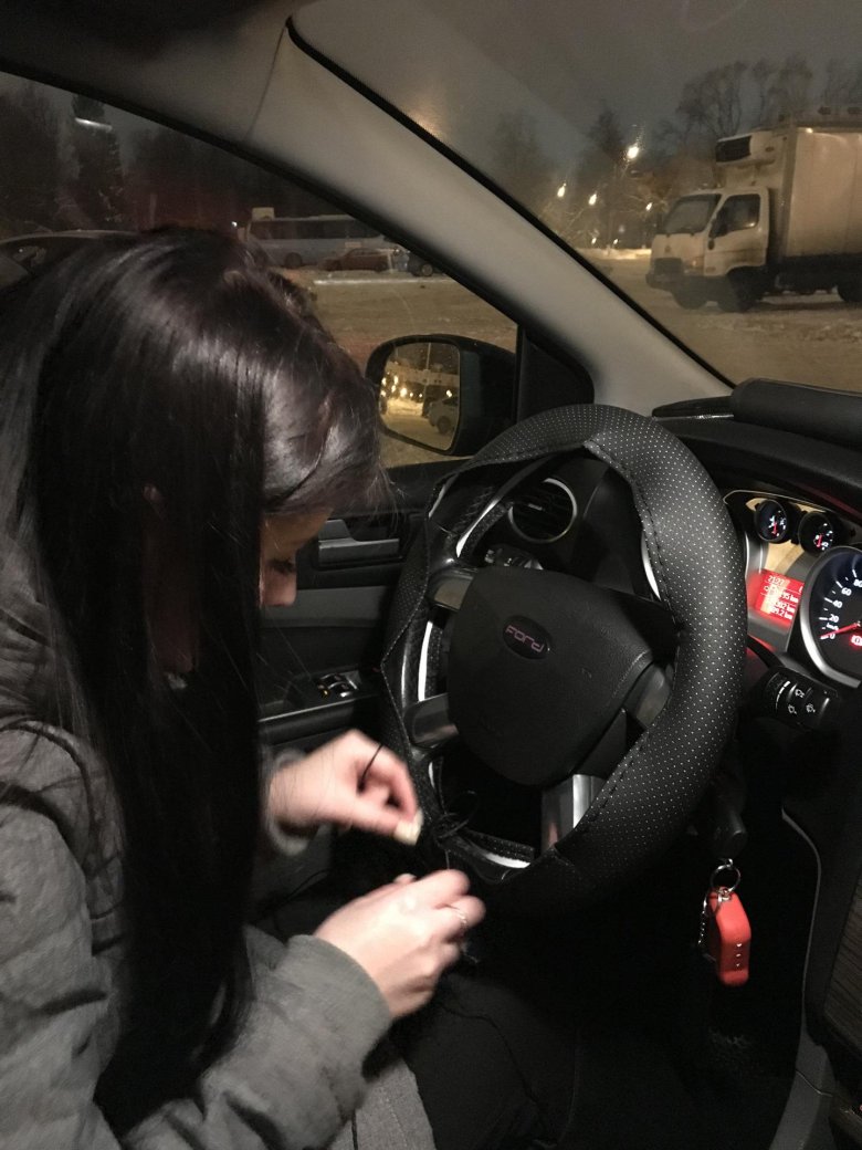 Форд фокус 2 за рулём