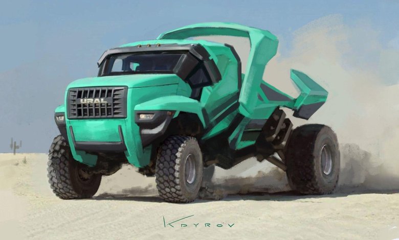 Урал некст джип